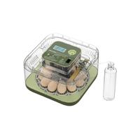 Egg Incubator Household Automatic Turning with Temp Humidity Control Candling Alarm Water Replenishment Poultry Breeding Equipment