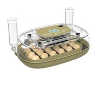 Egg Incubator Household Automatic Turning with Temp Humidity Display Candling Alarm Water Replenishment Poultry Breeding Equipment
