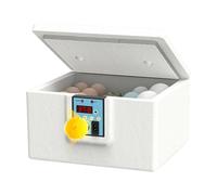 Egg Incubator, Incubator for Hatching Eggs with Candle Light - Domestic Poultry Incubation Box for Ducks, Quails and Chickens