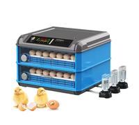 Egg Incubator, Incubators For Hatching 192/232/256/300/500 Eggs, Temperature & Humidity Control And LED Screen, General Purpose Incubator For Chickens Ducks Birds(98)