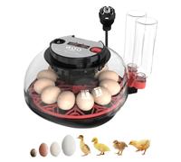 Egg Incubator, Incubators for Hatching Eggs | Automatic Temperature Control 12 Egg Incubator,LED Lighting Design, Multifunctional for Farm, Laboratory, Class