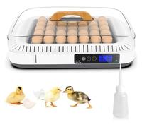 Egg Incubator, Incubators for Hatching Eggs, Egg Incubator With Automatic Egg Transfer And Temperature And Humidity Control, For Chicken Duck Goose Quail Bird Eggs(220V)