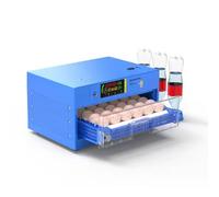 Egg Incubator with Automatic Egg Turning and Humidity Control, Automatic Egg Incubator Big Chicken Farm Poultry Hatcher Digital Cabinet Incubator Temperature Control for Hatching Chicken,64Eggs