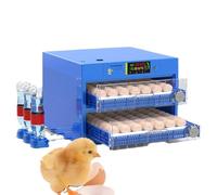Egg Incubator with Automatic Turning and Humidity Control, Digital Cabinet Hatcher for 128 Eggs, Temperature Control for Hatching Chickens