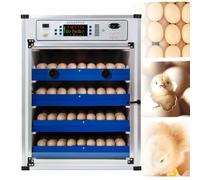 Egg Incubator with Automatic Turning and Water Addition, Candler for Hatching Chicken Poultry Pigeon Game Bird Eggs