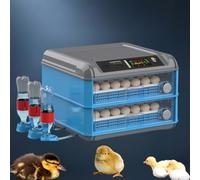 Egg Incubator with Automatic Turning, LED Display & Temperature Control for Hatching Chickens, Ducks, Geese, Quail