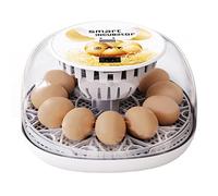 Egg Incubators, 12Eggs Chicken Incubators Farm Poultry Hatcher Machine, Led Candler Automatic Egg Turning Temperature Control for Hatching Eggs Chicken Duck Goose Quail Parrot Turkey