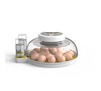 Egg Incubators for Hatching Eggs, 18 Eggs Incubator with Humidity Display, Egg Incubator with Automatic Egg Turning and Humidity Control-Day timer Yellow