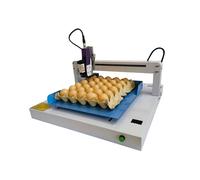 Egg Inkjet Printer - Continuous Coding Machine with Automatic Pop-Up Device, Intelligent Date Number Printing and Counting Function for Production Date/Time/Logo