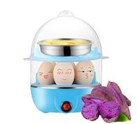 Egg Kettle Egg Kettle Electric Egg Kettle Homemade Egg Kettle 2 Layer Type Boiled, Medium and Hard Boiled Egg Boiler with Auto Stop Function, Egg Cooker