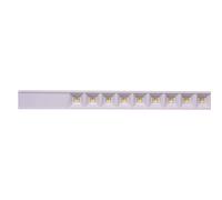 EGG LED batten light DON4000 136cm 28W on/off 840 60°