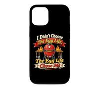 Egg Life Funny BBQ Pitmaster Grill Master Cookout Humor Case for iPhone 12/12 Pro