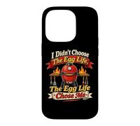 Egg Life Funny BBQ Pitmaster Grill Master Cookout Humor Case for iPhone 14 Pro