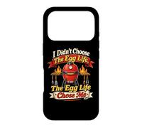 Egg Life Funny BBQ Pitmaster Grill Master Cookout Humor Case for iPhone 17 Pro
