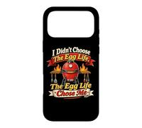 Egg Life Funny BBQ Pitmaster Grill Master Cookout Humor Case for iPhone 17 Pro Max