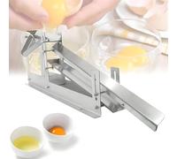 Egg Liquid Filter Commercial Chicken Yolk Protein Separator, Adjustable Height and Separation Gap