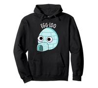 Egg-loo Funny Egg Pun Pullover Hoodie