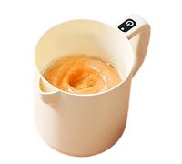 Egg Mixer,2 in 1 Cordless Handheld Mixer and Filter - 1L Rice Washing Bowl, Automatic Stirrer for Liquid Milk Food Rice Cooking