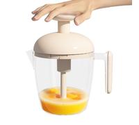 Egg Mixing Cup - Hand Pressed Mug, Leak Proof Tool | Kitchen Mixer for Batter Cream Butter, Portable Drink Shaker for Smoothies Beverages Sauces Froth Maker Lightweight Durable Household Accessory