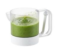 Egg Mixing Cup - Semi-Automatic Manual Press Egg Whisk Cup | Cooking Food Mixer Container - for Kitchen Baking Restaurant Gathering Dining Room Cafe