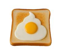 Egg Molds for Frying,Unique Shape Fried Egg Mold - Scratch-Proof Anti-Slip Shaping Mould, Quick-Release Kitchen Gadget for Home Meal Prep Kids Breakfast Sandwich