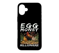 Egg Money Millionaire Farmer Case for iPhone 16 Plus