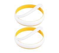 Egg Mould | 2 Pieces Round Fried Egg Moulds - Non Stick Shape for Breakfast Home Omelette Brunch Sandwich Pancakes Meal Preparation
