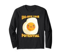 Egg-nite Your Potential Egg Kawaii Cute Funny Long Sleeve T-Shirt