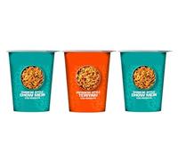 Egg Noodle Pot Variety Pack, Chinese Style Chow Mein and Japanese Style Teriyaki, No Artificial Colours, 78g,Pack Of 3