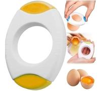 Egg Opener & Cutter - Premium Stainless Steel Egg Topper | A Multi-Use Tool for Cutting Raw Ovum and Peeling Hard-Boiled Ovum | an Necessary Addition to Your Kitchen Tools
