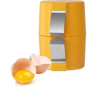Egg Opener Tool, Portable Egg Shell Opener, Handheld Egg Cracker for Home, Dorm, Kitchen (Orange)