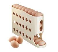 Egg Organizer | Large Capacity Non-Slip Open Part Distributor Shelf, Organizer with Bearing for Eggs, for Bedroom, Office, Apartment, Kitchen, Dining Room, Countertop