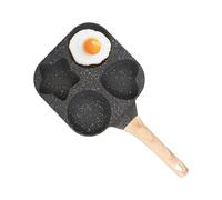 Egg Pan - Non Stick Egg Frying Pan, Eggs Skillet with Handle, 4-Cup Omelette Pans, Professional Ergonomic Handle Cookware, Eggs Skillet for Indoor Kitchen RV Omelette Making