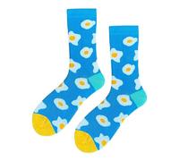 Egg Pattern Cute Socks Gifts Funny Easter Novelty Breakfast Unisex Socks