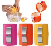 Egg Peeler 3 Pcs,Egg Shell Opener,Steel Egg Peeler for Hard Boiled Eggs for Raw Eggs for Home Dorm Kitchen