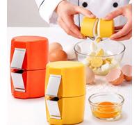 Egg Peeler, Hard Boiled Egg Shell Remover, Handheld Egg Shell Opener，2pcs-B