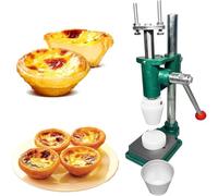 Egg Pie Press Machine, Custard Tart Shell Maker, Commercial Molding Machine, Kitchen Baking Tools for Pie Waffle Shells