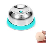 Egg Piercer Tool for Hard Boiled Eggs - Stainless Steel Needle with Safety Lock - Prevents Cracking, Easy Peeling - Egg Pricker for Cooking, Boiling, Steaming - Kitchen Gadget & Egg Cooker Accessory