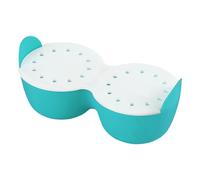 Egg Poacher Cups - Egg Molds É Cooker 18x9.5x8cm | 2 Cavity Eggs Poaching Cups Silicone Eggs Boiler Mold | È Coddler Poachers Dishwasher Safe Kitchen Cooking