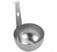 Egg Poacher Hanging Egg Poacher 201 Stainless Steel Poached Egg Cooker Kitchen Egg Cooking Tool Egg Cooker Can Hang on The Edge of Pot Black for Versatile Pot Sizes