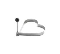 Egg Ring Stainless Steel Heart Shape with Folding Handle