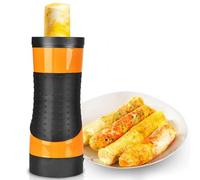 Egg Roll Maker, Electric Omelet Cooker, Quick Breakfast Sandwich Machine, Nonstick Automatic Egg and Sausage Boiler, Prepares in 8 Minutes