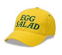 Egg Salad Hat Masters, Embroidered Golf Rope Cap, Adjustable Baseball Hat Funny Dad Hats, Vintage Style Sport for Golf (Yellow)