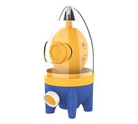 Egg Scrambler Shaker, Golden Egg Maker Hand Powered Eggs Yolk White Mixer Silicone Manual Egg Pull Machine with Pulling Rope Kitchen Gadgets Egg Spinner for Hard Boiled Eggs,Kitchen Gadgets