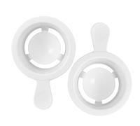 Egg Separator for Raw Eggs - Egg Separator for Egg Yolk | Egg Separator Egg Yolk White Separator | Egg Yolk White Filter, Food Grade Egg Divider | 2 Piece Egg Splitter Tool | Egg Separator Tool for