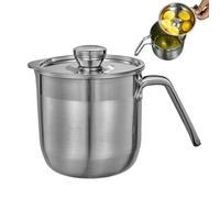 Egg Separator for Raw Eggs - Large Capacity Stainless Steel Egg Separator,Large-Capacity Multiple Eggs with Lid and Handle for Kitchen Meringue Cream