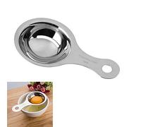 Egg Separator Stainless Steel, Egg Yolk White Separator Filter Heat Resistant Egg Separator Egg Yolk White Divider Kitchen Baking Tools