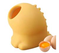 Egg Separator Tool - Silicone Egg Yolk Separator, Manual Kitchen Egg Divider | Egg White Extractor for Raw Eggs, Small Filter for Cooking and Ho