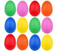 Egg Shaker, 12 Pcs Musical Egg Shaker,Colorful Egg Shakers Percussion,Colorful Maracas Egg Shakers Party Basket Fillers Ensemble Classroom Music Instrument for Clubs Church Groups Class