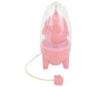 Egg Shaker, Manual Scrambled Egg Maker, Food Grade Silicone Egg Yolk White Separator Kitchen Tool for Chefs, Home Cooks, Campers, Breakfast and Outdoor Use (Pink)